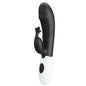 PRETTY LOVE - VIBRATORE A CONIGLIO RASMUSSEN 30 FUNZIONI NERO