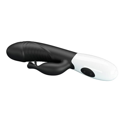 PRETTY LOVE - VIBRATORE A CONIGLIO RASMUSSEN 30 FUNZIONI NERO