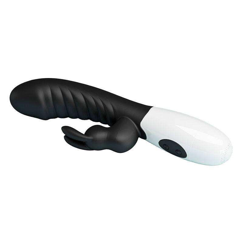 PRETTY LOVE - VIBRATORE A CONIGLIO NAUGHTY BUNNY CON 30 FUNZIONI NERO