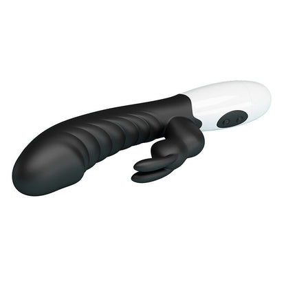 PRETTY LOVE - VIBRATORE A CONIGLIO NAUGHTY BUNNY CON 30 FUNZIONI NERO