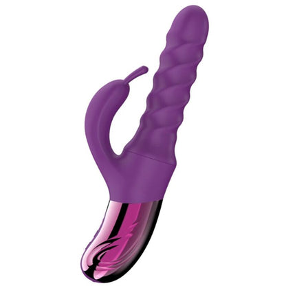 SHE.E.O - VIBRATORE A SPIRALE CON CONIGLIO VIOLA