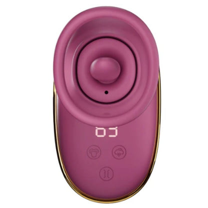 SHE.E.O - POMPA AUTOMATICA PER LA STIMOLAZIONE CLITORIDEA CON EFFETTO LECCHIO (VIOLA)