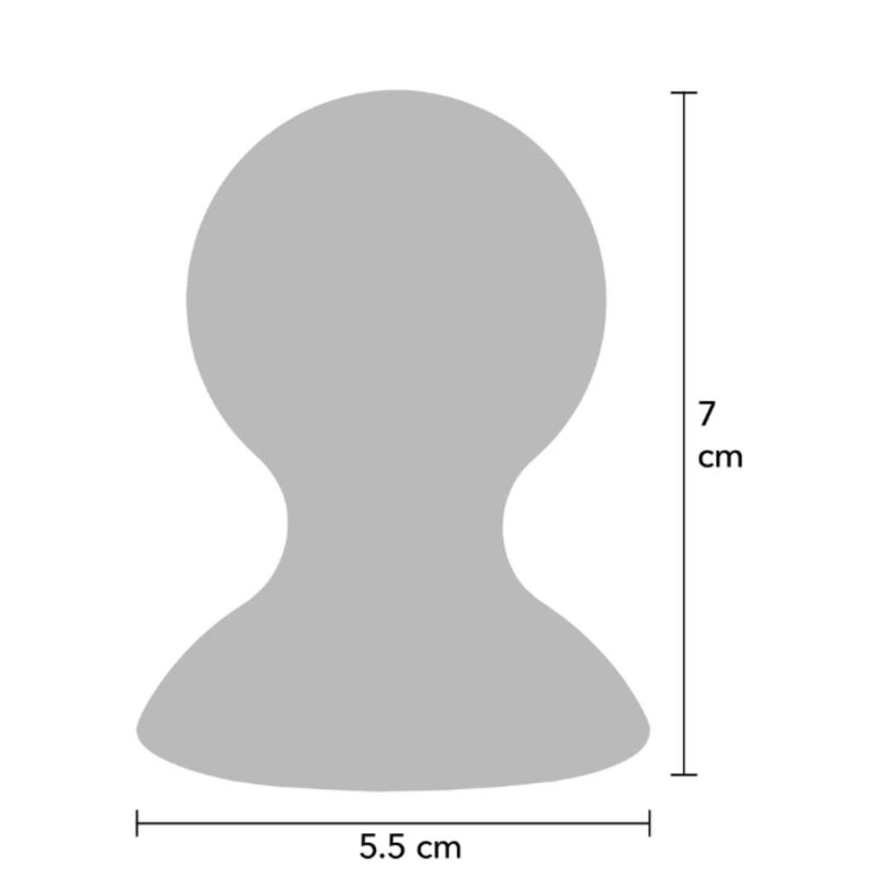 SHE.E.O - COPPETTE A VENTOSA PER CAPEZZOLI IN SILICONE L