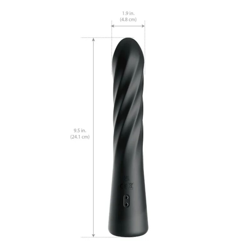 ANAL FANTASY ELITE - TWIST ECSTASY STIMOLATORE ANALE ROTANTE RICARICABILE