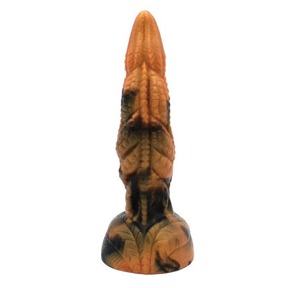 POWER MONSTERS - TIRANNOSAURO BICOLORE FANTASY DILDO IN SILICONE 20,5 CM Ø 5 CM