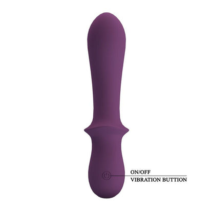 PRETTY LOVE - VIBRATORE RICARICABILE ABIGAIL 10 FUNZIONI VIOLA