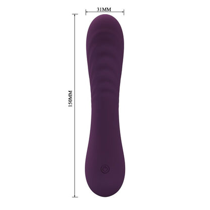 PRETTY LOVE - VIBRATORE RICARICABILE ALEXISROSE 10 FUNZIONI VIOLA