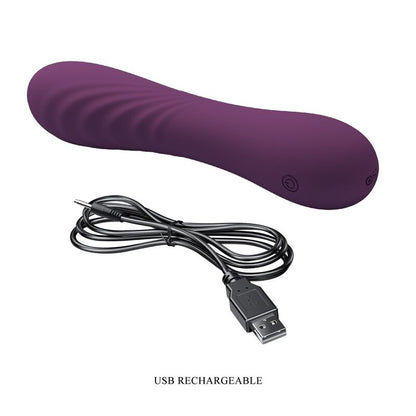 PRETTY LOVE - VIBRATORE RICARICABILE ALEXISROSE 10 FUNZIONI VIOLA