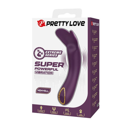 PRETTY LOVE - VIBRATORE RICARICABILE KENYELL 10 FUNZIONI VIOLA