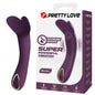 PRETTY LOVE - VIBRATORE RICARICABILE KENYELL 10 FUNZIONI VIOLA