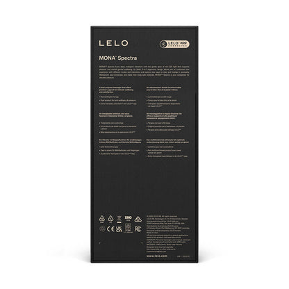 LELO - MONA SPECTRA MASSAGGIATORE INTIMO A LUCE ROSSA RICARICABILE E CONTROLLABILE TRAMITE APP