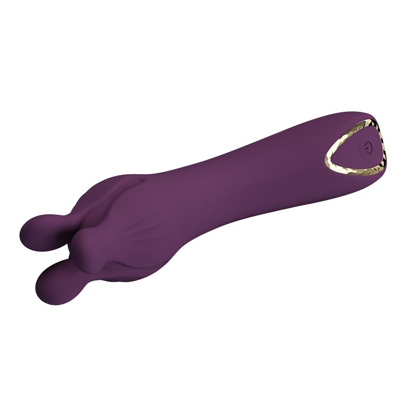 PRETTY LOVE - VIBRATORE RICARICABILE LUNAO 10 FUNZIONI VIOLA