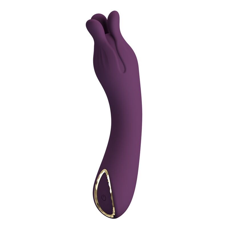PRETTY LOVE - VIBRATORE RICARICABILE LUNAO 10 FUNZIONI VIOLA