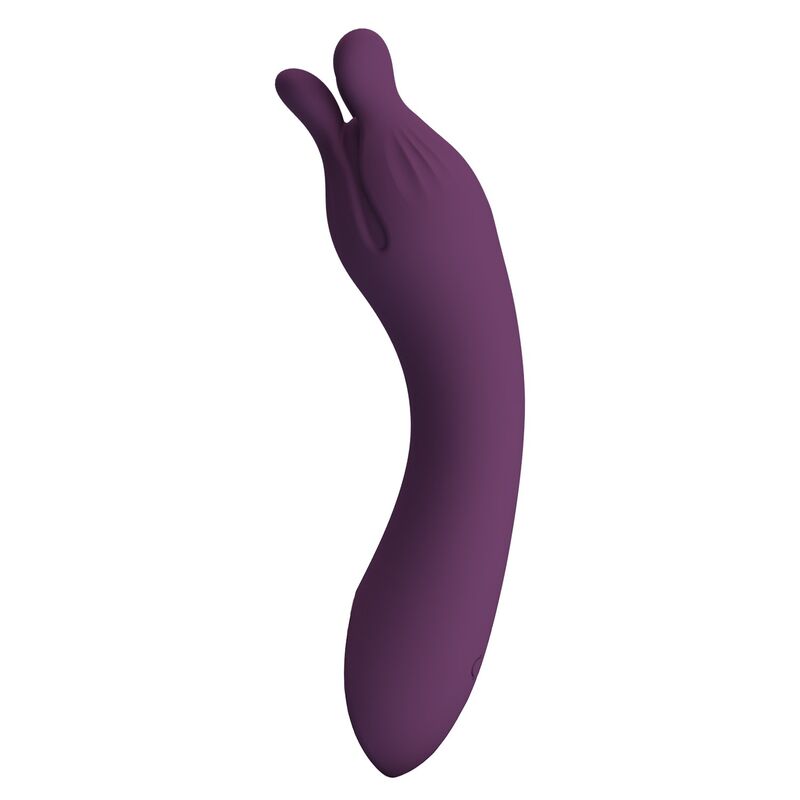 PRETTY LOVE - VIBRATORE RICARICABILE LUNAO 10 FUNZIONI VIOLA
