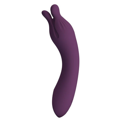 PRETTY LOVE - VIBRATORE RICARICABILE LUNAO 10 FUNZIONI VIOLA