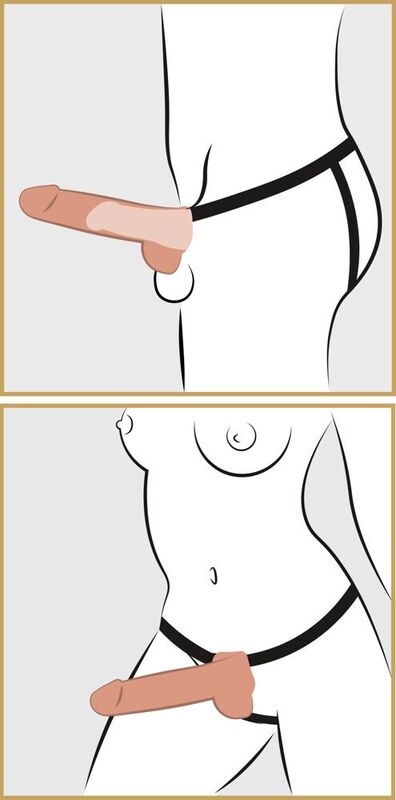 FETISH FANTASY SERIES - IMBRACATURA REGOLABILE PENE REALISTICO CON SFERE SQUIRTING 19 CM