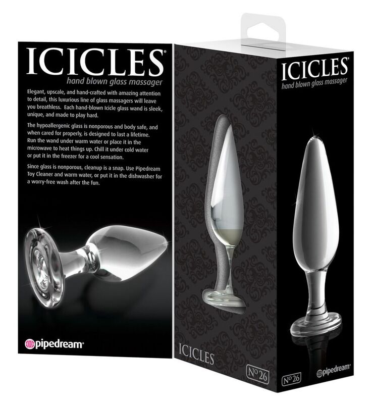 ICICLES - MASSAGGIATORE IN VETRO N. 26