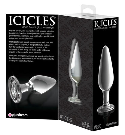ICICLES - MASSAGGIATORE IN VETRO N. 26