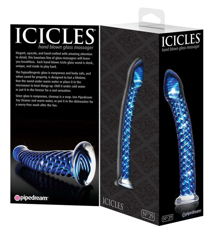 ICICLES - MASSAGGIATORE IN VETRO N. 29