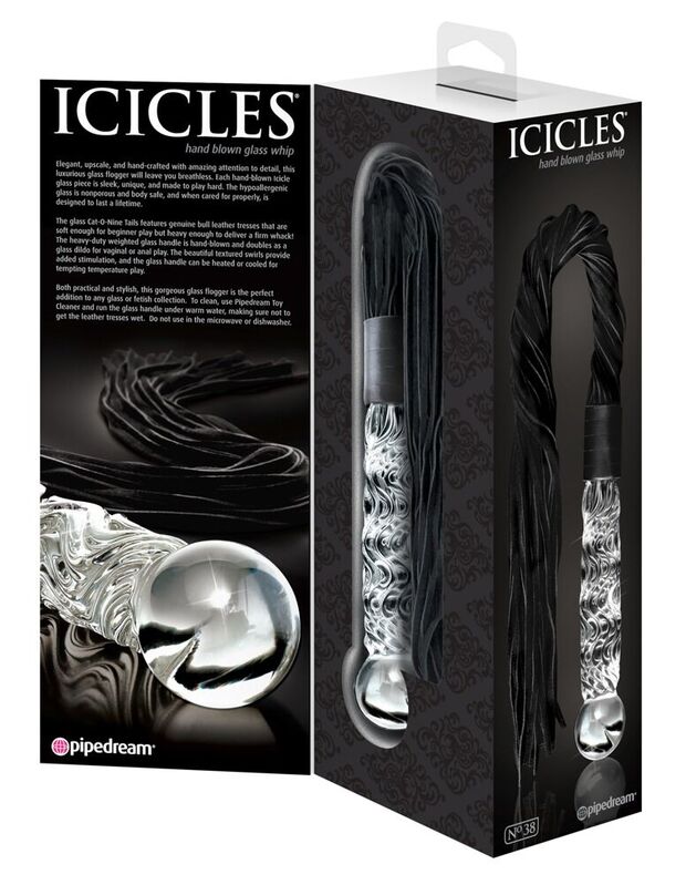 ICICLES - MASSAGGIATORE IN VETRO N. 38