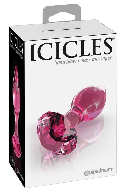 ICICLES - N. 79 TAPPO ANALE IN VETRO