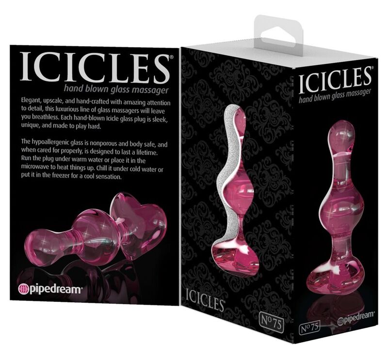 ICICLES - N. 75 DILDO IN VETRO