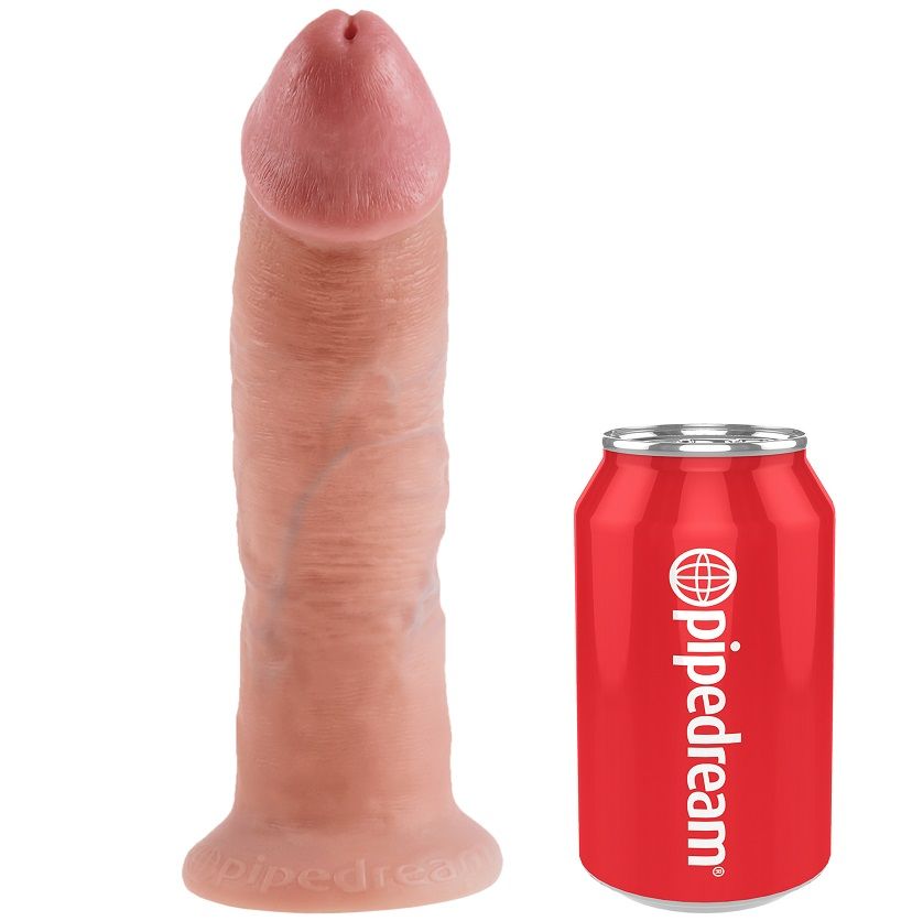 KING COCK - IMBRACATURA PER CAZZO KING CON PENE NATURALE REALISTICO 22,9 CM