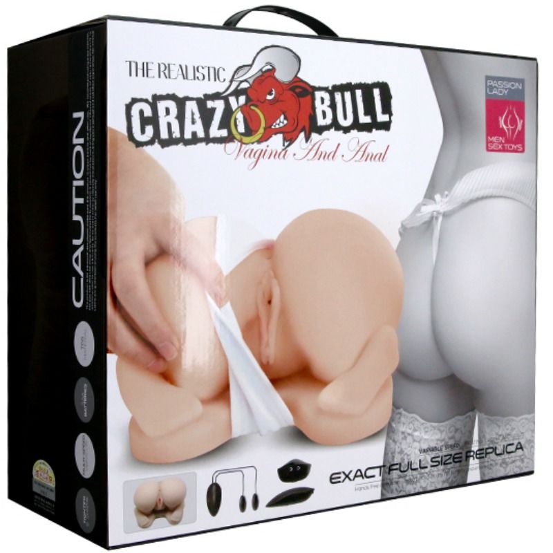 CRAZY BULL - POSIZIONE REALISTICA DEL CANE INDIETRO DOPPIO CANALE