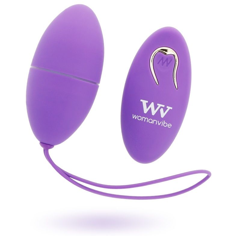 WOMANVIBE - ALSAN EGG TELECOMANDO SILICONE VIOLA