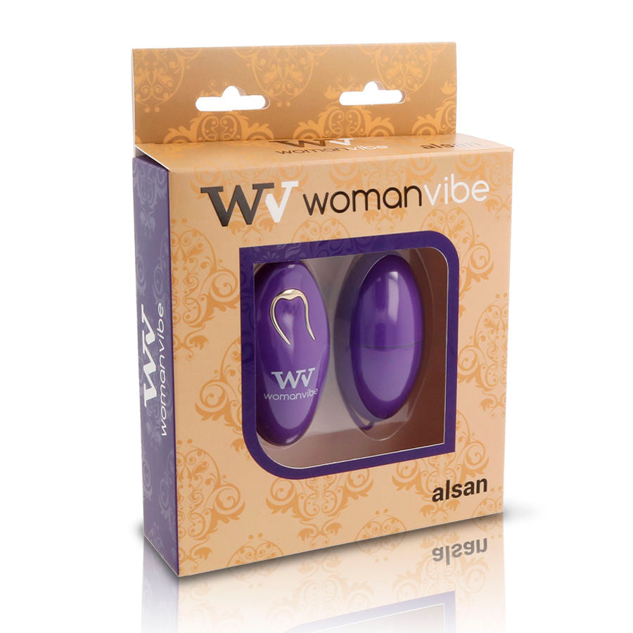 WOMANVIBE - ALSAN EGG TELECOMANDO SILICONE VIOLA