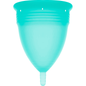 STERCUP - COPPA MESTRUALE IN SILICONE FDA ACQUAMARINA - TAGLIA L