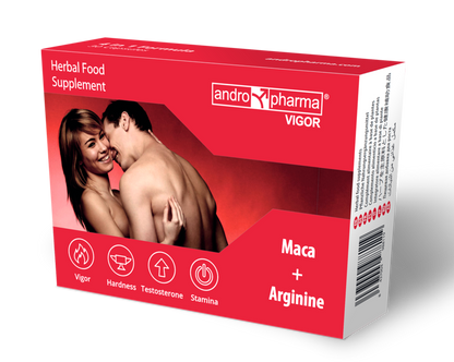 Andropharma Vigor – Integratore alimentare a base di erbe per la libido maschile