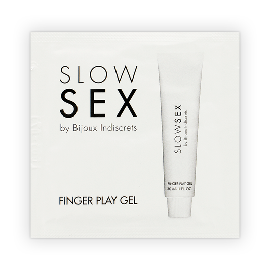 BIJOUX INDISCRETS - GEL DA MASSAGGIO SEX SLOW CON FINGER PLAY MONODOSE